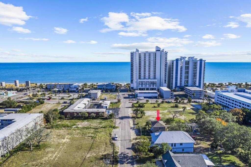 Dazzling Centrally Located Ocean View W 2 Kings, Huge Private Yard, 2 Decks, Firepit, Bbq Миртъл Бийч Екстериор снимка