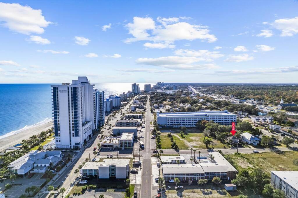 Dazzling Centrally Located Ocean View W 2 Kings, Huge Private Yard, 2 Decks, Firepit, Bbq Миртъл Бийч Екстериор снимка